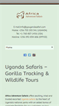 Mobile Screenshot of gougandasafari.com